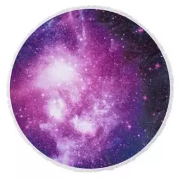 Полотенце пляжное Этель «Космос», d 150см