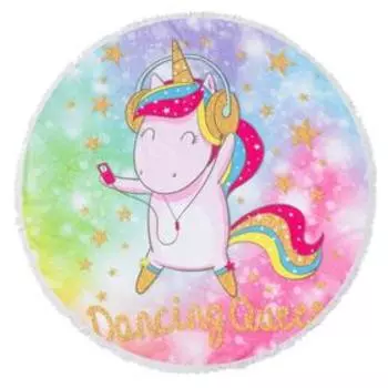 Полотенце пляжное Этель «Танцы», d 150см