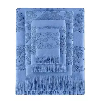 Полотенце Arya Home Isabel Soft, размер 30x50 см, цвет голубой