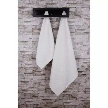 Полотенце, размер 70x140 см, цвет белый