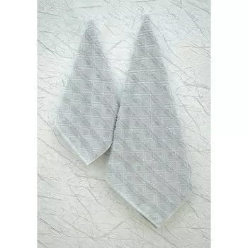 Полотенце, размер 70x140 см, цвет серый