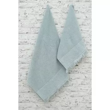 Полотенце, размер 70x140 см, цвет зеленый