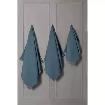 Полотенце Rob, размер 90х150 см, цвет синий