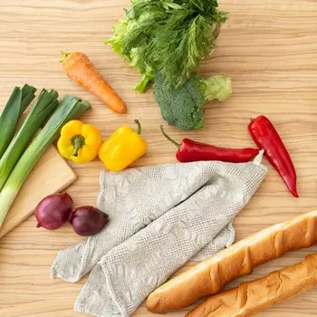 Полотенце кухонное SL HOME Linen collection, 3555 см, лён 80%, хлопок 20%, 265 г/м