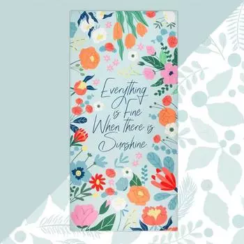 Полотенце пляжное Sunshine 70146 см, хлопок 100%