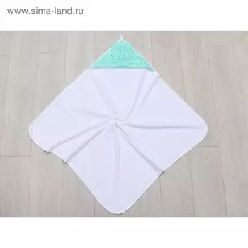 Полотенце-уголок Honey Bunny, размер 90 х 90 см, мята