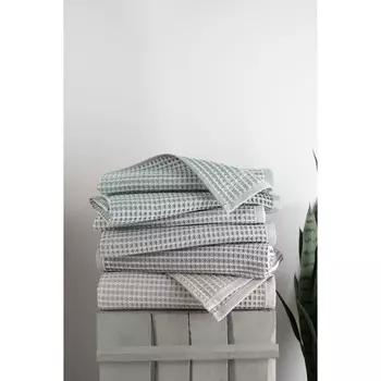 Полотенце вафельное Arya Home Kira, размер 70x140 см, цвет лиловый