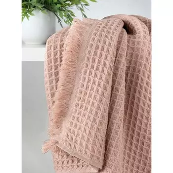 Полотенце вафельное Gofre, размер 50x90 см, цвет абрикосовый