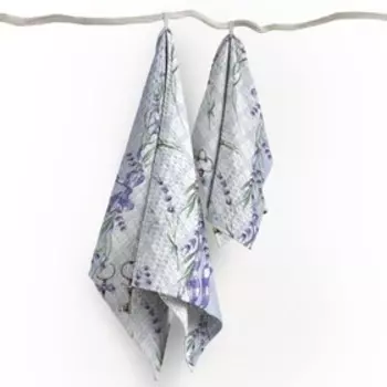 Полотенце вафельное «Прованс», размер 50х60 см