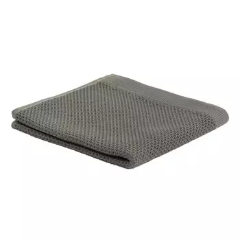 Полотенце вафельное Tkano Essential, 430 гр, размер 50х90 см, цвет тёмно-серый