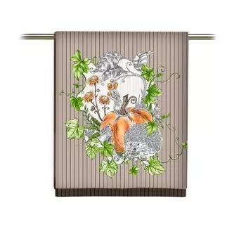 Полотенце вафельное «Тыквы», размер 45x60 см