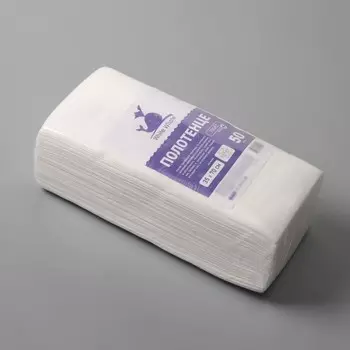 Полотенце White Whale «Мишки», 3570 см, люкс, спанлейс, 60 г/м2, 50 шт