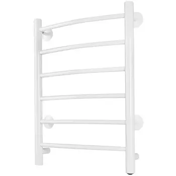 Полотенцесушитель электрический ARIS "Ребро", 400х600 мм, 6 перекладин, белый