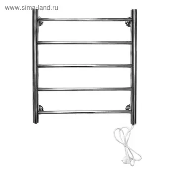 Полотенцесушитель электрический Domoterm "Аврора" 109-5, 500 х 710 мм, 5 перекладин, правый