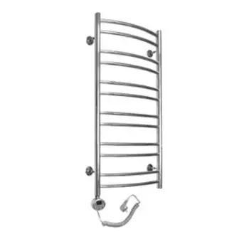 Полотенцесушитель электрический Domoterm "Калипсо", 500 х 1000 мм, 12 перекладин, лев, хром