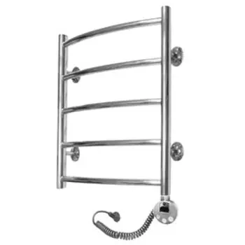 Полотенцесушитель электрический Domoterm "Калипсо", 500 х 700 мм, 5 перекладин, правый, хром