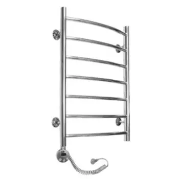 Полотенцесушитель электрический Domoterm "Калипсо", 500 х 700 мм, 7 перекладин, левый, хром