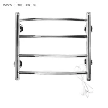 Полотенцесушитель электрический Domoterm "Классик" 109-4, 500 х 500 мм, 4 перекладины, прав