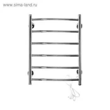 Полотенцесушитель электрический Domoterm "Классик" 109-6, 400 х 810 мм, 6 перекладин, правый