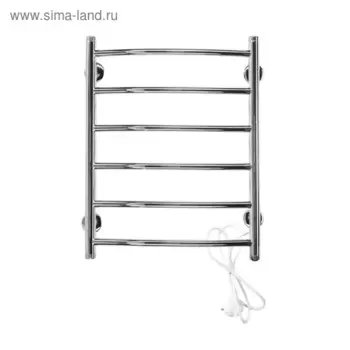 Полотенцесушитель электрический Domoterm "Классик" 109-6, 500 х 800 мм, 6 перекладин, правый