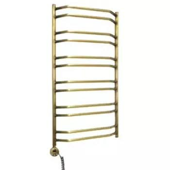 Полотенцесушитель электрический Domoterm "Лаура", 500 х 985 мм, 12 перекладин, левый, бронза