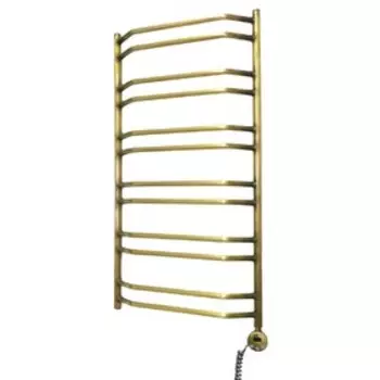 Полотенцесушитель электрический Domoterm "Лаура", 500 х 985 мм, 12 перекладин, прав, бронза