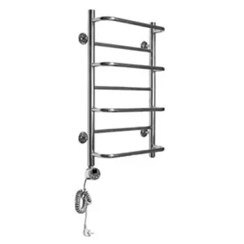 Полотенцесушитель электрический Domoterm "Орфей", 400 х 700 мм, 7 перекладин, левый, хром