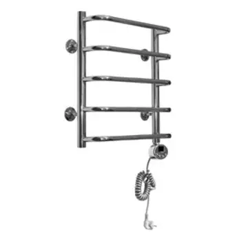 Полотенцесушитель электрический Domoterm "Стефано", 400 х 500 мм, 5 перекладин, правый, хром