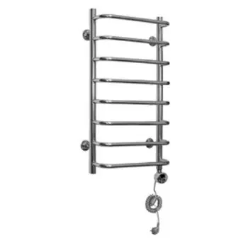 Полотенцесушитель электрический Domoterm "Стефано", 400 х 800 мм, 8 перекладин, правый, хром