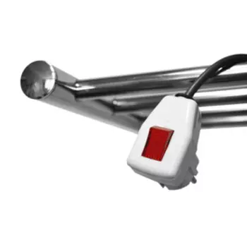 Полотенцесушитель электрический Domoterm T4, 380 х 530 мм, 4 перекладины, левый