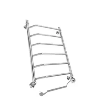 Полотенцесушитель электрический "ДВИН" E, 800x500 мм, 1"-1/2", ТЭН справа, черный
