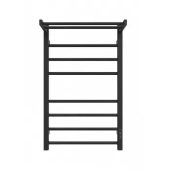 Полотенцесушитель электрический "ДВИН" Fs plaza neo, 800x500 мм, диммер, чёрный матовый