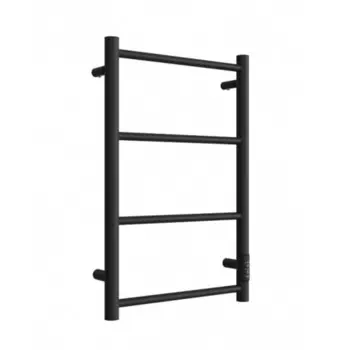 Полотенцесушитель электрический "ДВИН" J neo, 600x400 мм, диммер, чёрный матовый