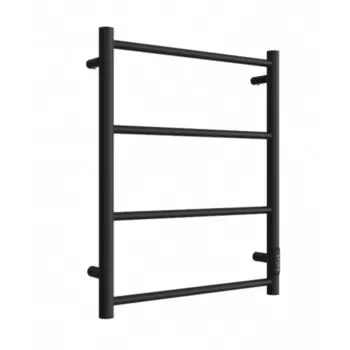 Полотенцесушитель электрический "ДВИН" J neo, 600x500 мм, диммер, чёрный матовый