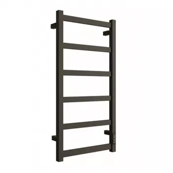 Полотенцесушитель электрический "ДВИН" J plaza neo, 800x400 мм, диммер, чёрный матовый
