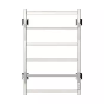 Полотенцесушитель электрический "ДВИН" J plaza neoК3, 600x500 мм, диммер квадрат, хром