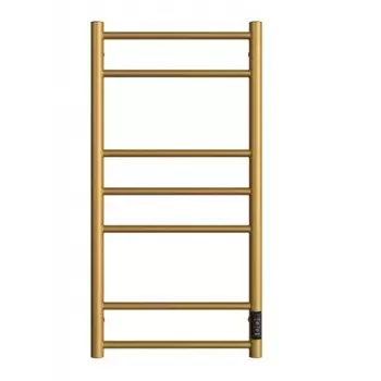 Полотенцесушитель электрический "ДВИН" L neo, 800x400 мм, диммер, золотой матовый