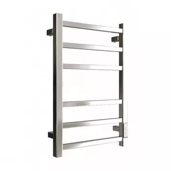 Полотенцесушитель электрический "ДВИН" L plaza neo, 600x400 мм, диммер, белый