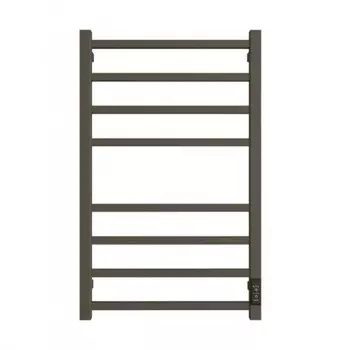 Полотенцесушитель электрический "ДВИН" L plaza neo, 800x500 мм, диммер, графит