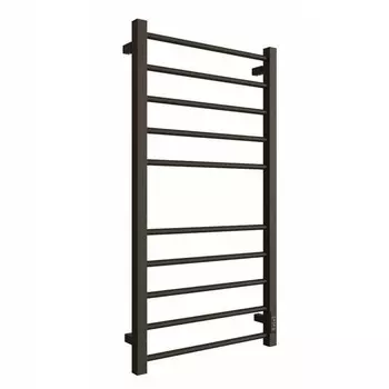 Полотенцесушитель электрический "ДВИН" S plaza neo, 1000x500 мм, диммер, чёрный матовый