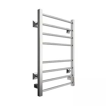 Полотенцесушитель электрический "ДВИН" S plaza neo, 600x500 мм, диммер квадрат, хром