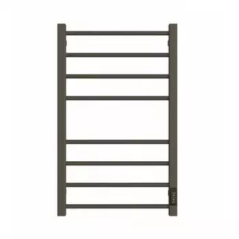 Полотенцесушитель электрический "ДВИН" S plaza neo, 800x500 мм, диммер, графит