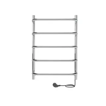 Полотенцесушитель электрический INDIGO Embrace, 600х500 мм, скрытый монтаж, хром