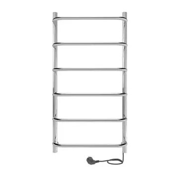 Полотенцесушитель электрический INDIGO Embrace, 800х500 мм, скрытый монтаж, хром