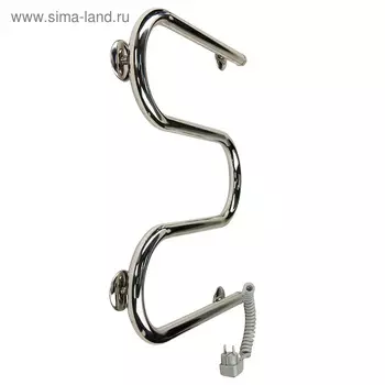 Полотенцесушитель электрический INDIGO М-образный, 600х600 мм