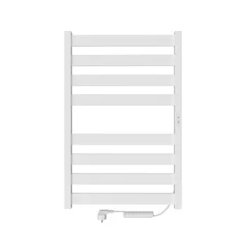 Полотенцесушитель электрический INDIGO Oktava Slim 5, 800х500 мм, скрытый монтаж, белый