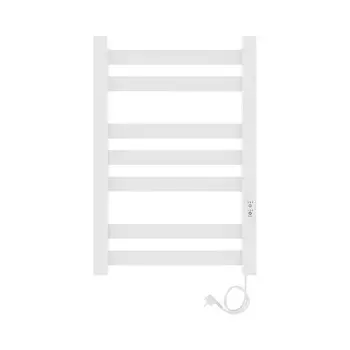 Полотенцесушитель электрический Laris Гефест ЧК, 500х800 мм, 7 перекладин, правый, белый