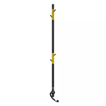 Полотенцесушитель электрический Laris ИМИДЖ, 150х1400 мм, 4 перекладины, универс., черный