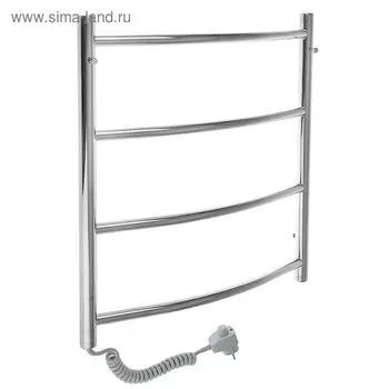 Полотенцесушитель электрический "Ларис Классик П4", 500х600 мм, 86 Вт, левый