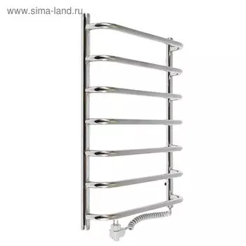 Полотенцесушитель электрический "Ларис Стандарт", 450х700 мм, 120 Вт, правый